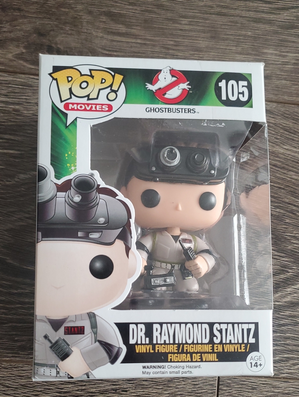 GHOSTBUSTERS Dr. Raymond Stantz #105 Funko Pop